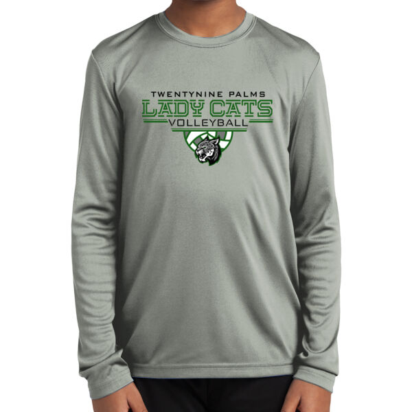 Twentynine Palms Volleyball Youth Long Sleeve PosiCharge Competitor Tee Thumbnail