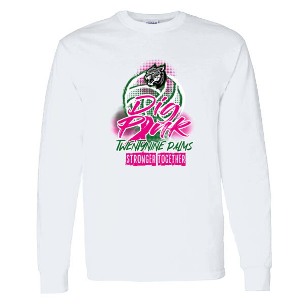 Twentynine Palms Volleyball Heavy Cotton 100% Cotton Long Sleeve T Shirt Thumbnail