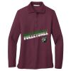 Women's Silk Touch Long Sleeve Polo Thumbnail